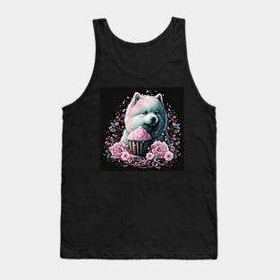 Samoyed Cupcake Tank Top